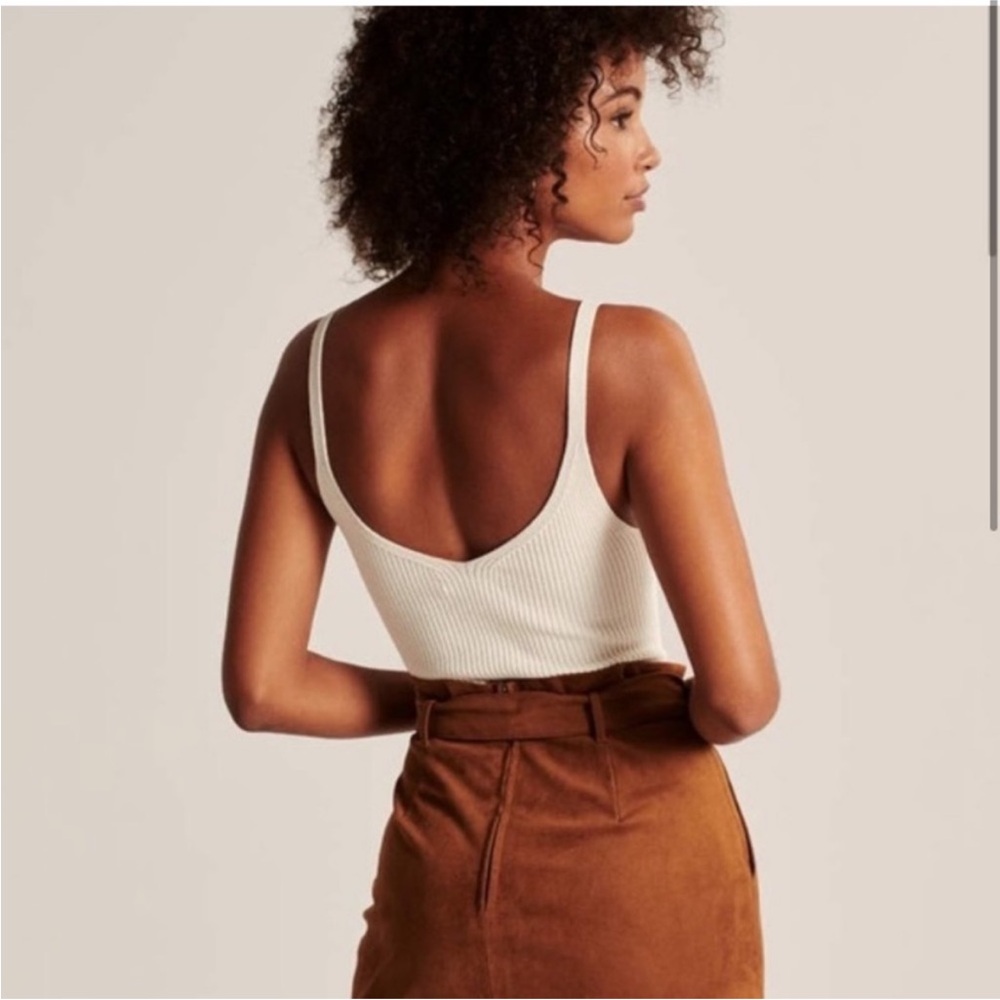 A&F Ribbed Bodysuit - Picture 2 of 2